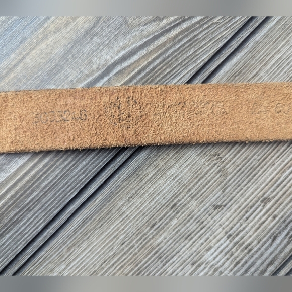 SS Double S Western Children's Leather Belt With Roping Cowboy & Horse Embossed - Picture 16 of 16